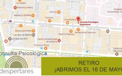 Apertura de Nuevo Centro Despertares en Madrid (zona Retiro)