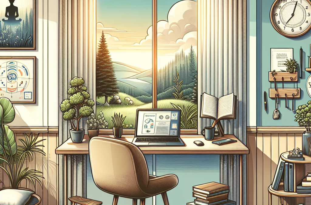 Teletrabajo sin ansiedad: rutinas, límites y descanso mental basado en evidencia